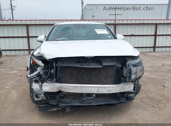 5NMS64AJ2NH376101 2022 HYUNDAI SANTA FE White Vista interior trasera