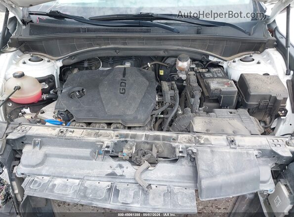 5NMS64AJ2NH376101 2022 HYUNDAI SANTA FE White Vista trasera