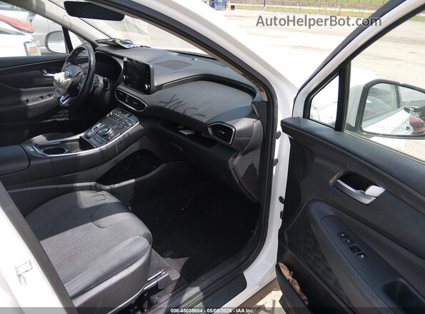 5NMS64AJ7NH405821 2022 HYUNDAI SANTA FE White Widok wnętrza z przodu