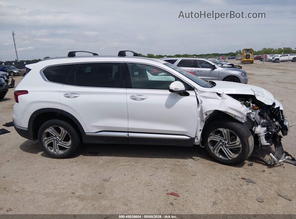 5NMS64AJ7NH405821 2022 HYUNDAI SANTA FE White Widok wnętrza z tyłu