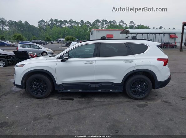 5NMS64AJ9NH393767 2022 HYUNDAI SANTA FE White 