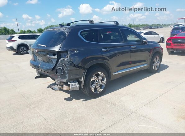 5NMS64AJXNH373561 2022 HYUNDAI SANTA FE Серый Задняя правая четверть