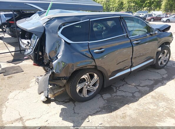 5NMS6DAJ0MH364303 2021 HYUNDAI SANTA FE Gray Задня права чверть