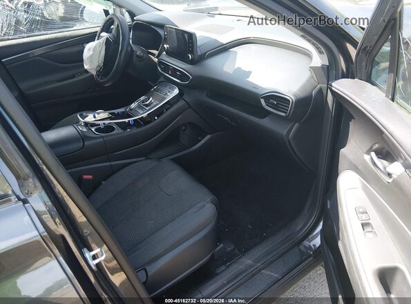 5NMS6DAJ0MH364303 2021 HYUNDAI SANTA FE Gray Вид салону спереду