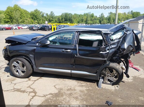 5NMS6DAJ0MH364303 2021 HYUNDAI SANTA FE Gray Вид задньої частини салону