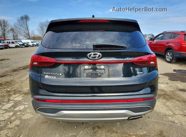 5NMS6DAJ1MH353388 2021 HYUNDAI SANTA Black უკანა ხედი