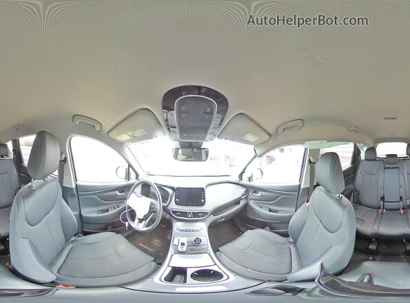 5NMS6DAJ1MH353388 2021 HYUNDAI SANTA Black სალონის 360-გრადუსიანი ხედი