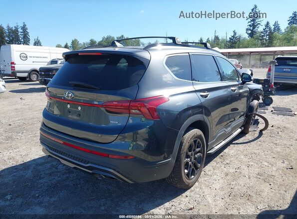5NMS6DAJ4PH613531 2023 HYUNDAI SANTA FE Black Tył prawy