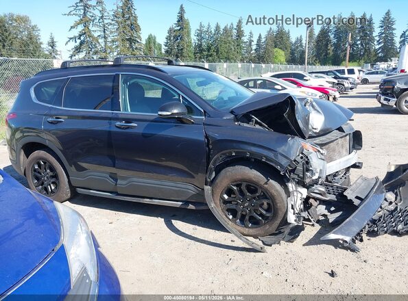 5NMS6DAJ4PH613531 2023 HYUNDAI SANTA FE Black Widok wnętrza 360 stopni