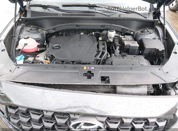 5NMS6DAJ6NH481045 2022 HYUNDAI SANTA FE Серый Вид сзади