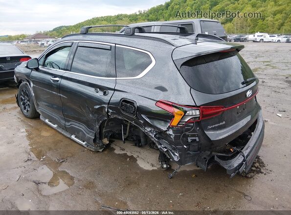 5NMS6DAJ6NH481045 2022 HYUNDAI SANTA FE Серый Задняя левая четверть