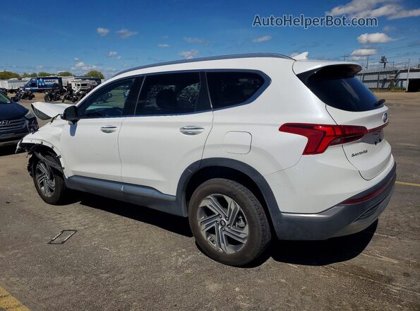 5NMS6DAJ8MH367644 2021 HYUNDAI SANTA White Հետևի ձախ