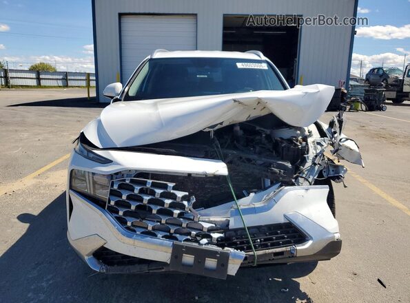 5NMS6DAJ8MH367644 2021 HYUNDAI SANTA White Դիմացի տեսք