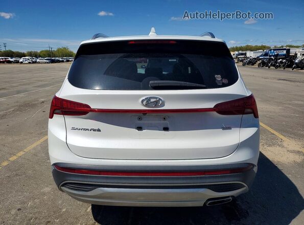 5NMS6DAJ8MH367644 2021 HYUNDAI SANTA White Հետևի տեսք