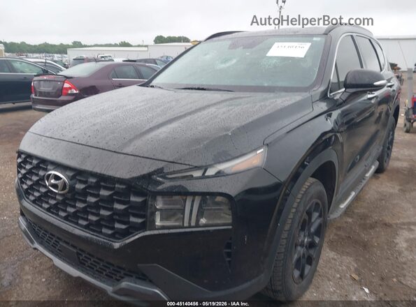 5NMS6DAJ8PH599522 2023 HYUNDAI SANTA FE Black Front view