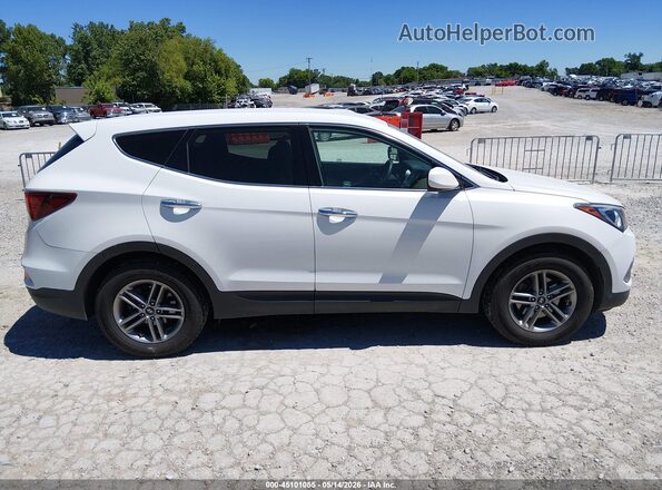 5NMZT3LB2JH072445 2018 HYUNDAI SANTA FE SPORT White Vista interior trasera