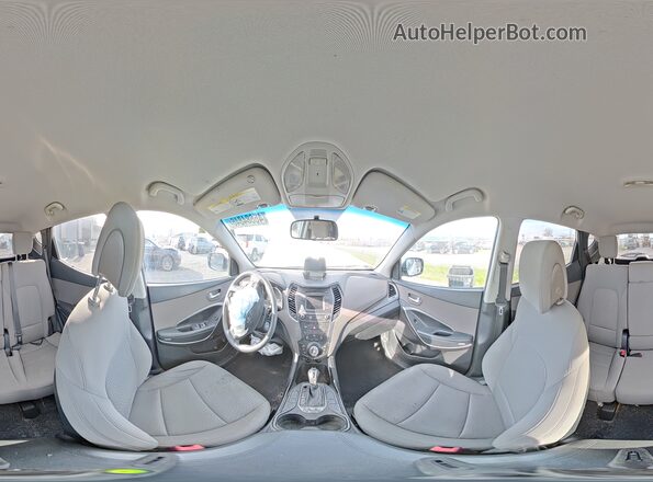 5NMZT3LB5JH072052 2018 HYUNDAI SANTA White 