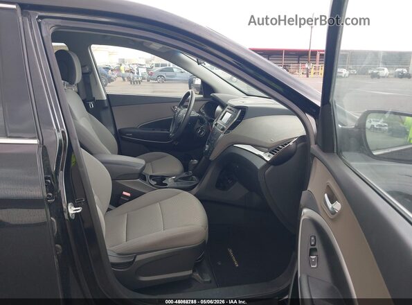 5NMZTDLB2JH098825 2018 HYUNDAI SANTA FE SPORT Black 