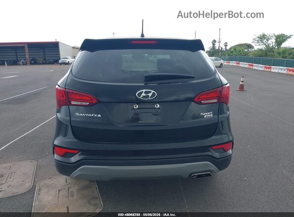 5NMZTDLB2JH098825 2018 HYUNDAI SANTA FE SPORT Black 