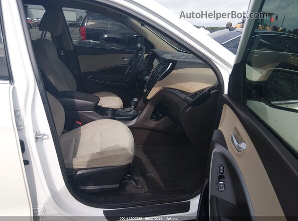 5NMZTDLB3HH030849 2017 HYUNDAI SANTA FE SPORT White 
