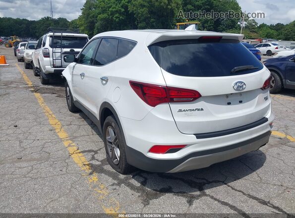 5NMZTDLB6HH023054 2017 HYUNDAI SANTA FE SPORT White Задня ліва чверть