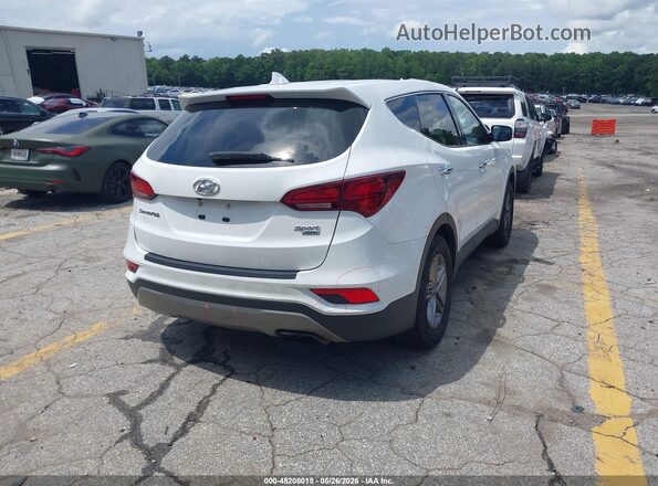 5NMZTDLB6HH023054 2017 HYUNDAI SANTA FE SPORT White Задня права чверть