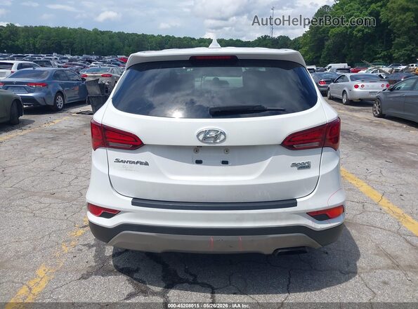 5NMZTDLB6HH023054 2017 HYUNDAI SANTA FE SPORT White 