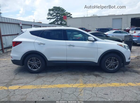 5NMZTDLB6HH023054 2017 HYUNDAI SANTA FE SPORT White Вид задньої частини салону