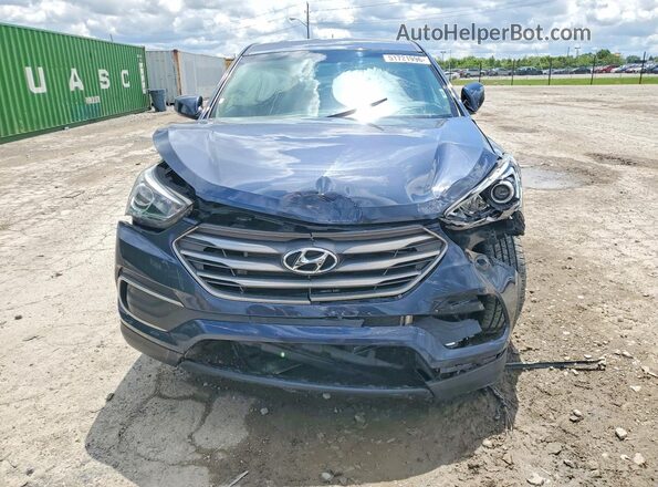 5NMZTDLB7JH072253 2018 HYUNDAI SANTA Blue 