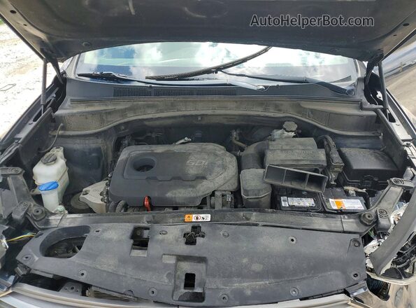 5NMZTDLB7JH072253 2018 HYUNDAI SANTA Blue 