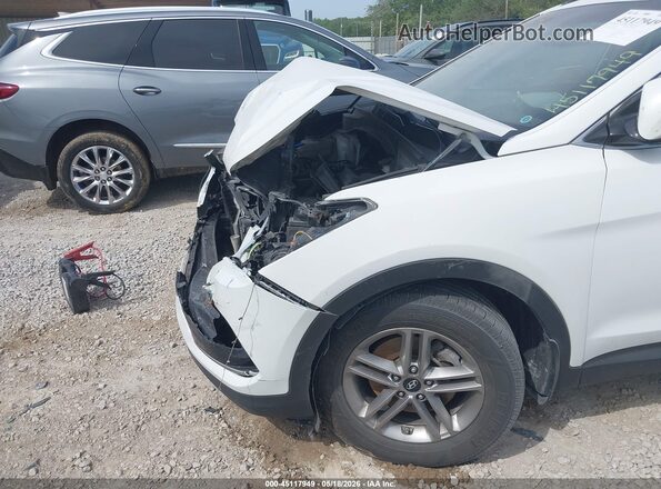 5NMZU3LB4JH064263 2018 HYUNDAI SANTA FE SPORT White Vista frontal
