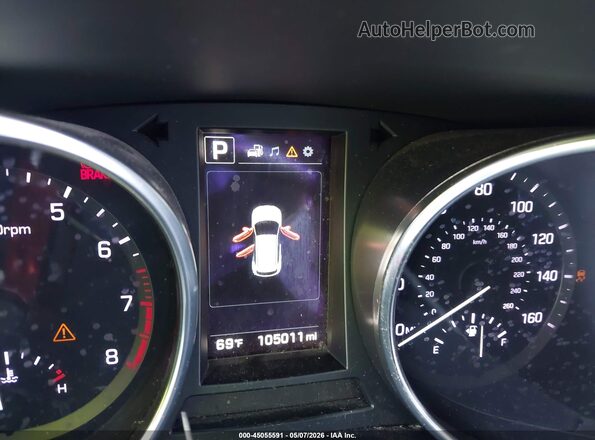 5NMZU3LB7HH040677 2017 HYUNDAI SANTA FE SPORT Silver Vista de los asientos traseros