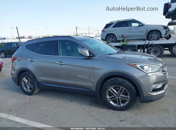 5NMZU3LB7HH040677 2017 HYUNDAI SANTA FE SPORT Silver Vista interior trasera