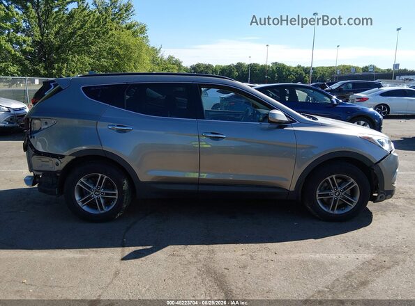5NMZUDLB1HH002996 2017 HYUNDAI SANTA FE SPORT Серый Вид задней части салона