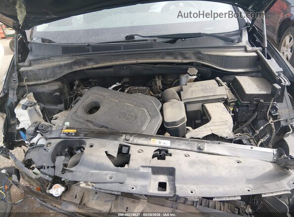 5NMZUDLB1HH034105 2017 HYUNDAI SANTA FE SPORT Черный Вид сзади