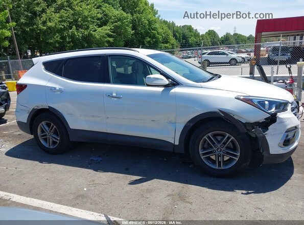5NMZUDLB1JH055977 2018 HYUNDAI SANTA FE SPORT White Rear interior view