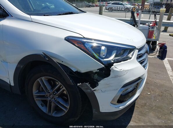 5NMZUDLB1JH055977 2018 HYUNDAI SANTA FE SPORT White Front view