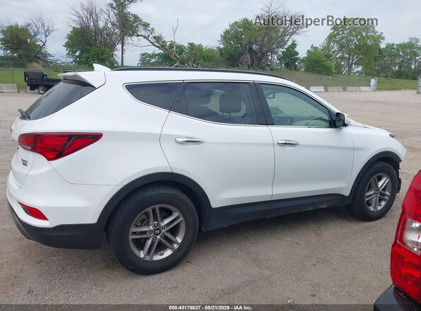 5NMZUDLB1JH080202 2018 HYUNDAI SANTA FE SPORT White Սալոնի 360 աստիճան տեսք