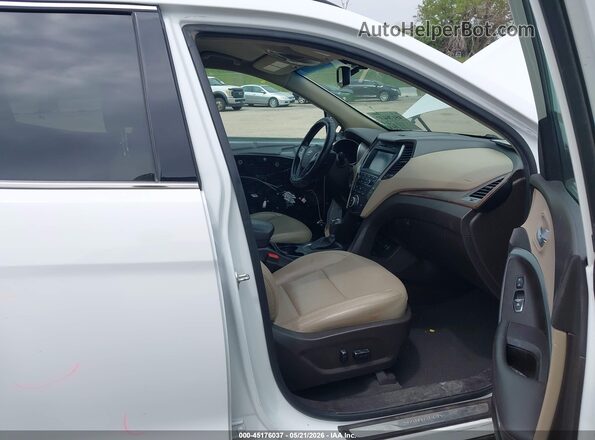 5NMZUDLB1JH080202 2018 HYUNDAI SANTA FE SPORT White Սալոնի դիմացի տեսք