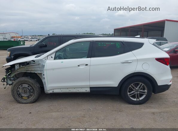 5NMZUDLB1JH080202 2018 HYUNDAI SANTA FE SPORT White 