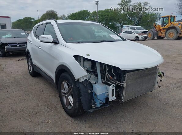 5NMZUDLB1JH080202 2018 HYUNDAI SANTA FE SPORT White 