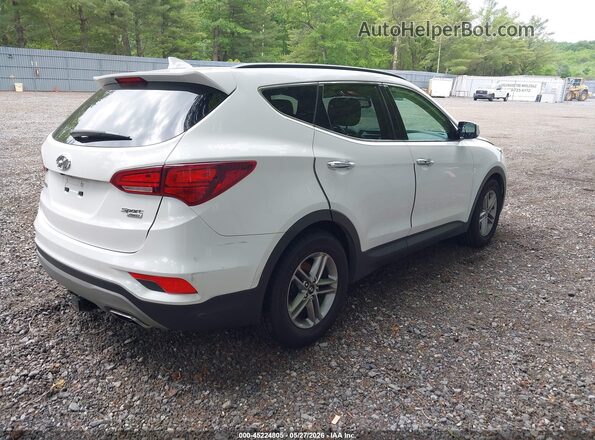 5NMZUDLB1JH099820 2018 HYUNDAI SANTA FE SPORT White Հետևի աջ