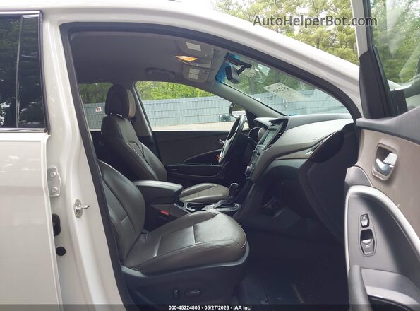 5NMZUDLB1JH099820 2018 HYUNDAI SANTA FE SPORT White Սալոնի դիմացի տեսք