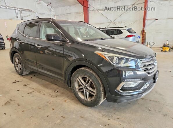 5NMZUDLB2HH006796 2017 HYUNDAI SANTA Black 