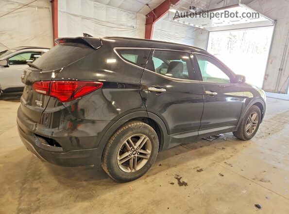 5NMZUDLB2HH006796 2017 HYUNDAI SANTA Black 