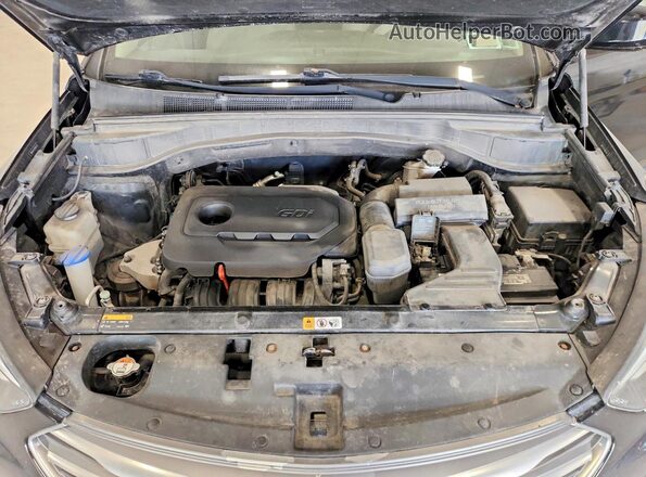 5NMZUDLB2HH006796 2017 HYUNDAI SANTA Black 
