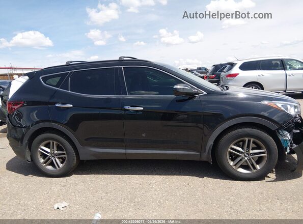 5NMZUDLB3HH006158 2017 HYUNDAI SANTA FE SPORT Black Widok wnętrza 360 stopni