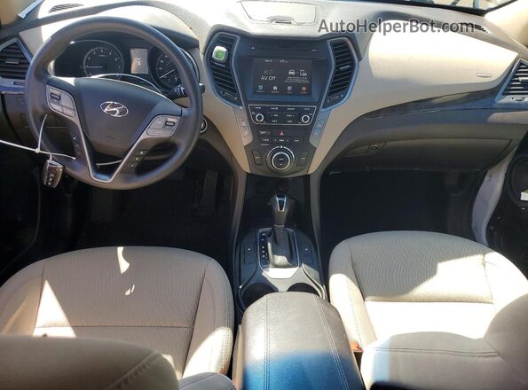 5NMZUDLB3JH068892 2018 HYUNDAI SANTA White 