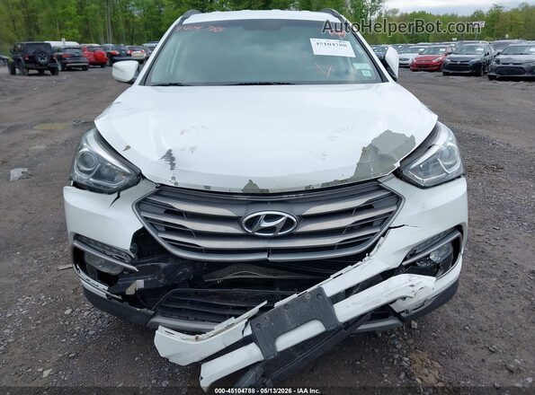 5NMZUDLB5JH078176 2018 HYUNDAI SANTA FE SPORT White Вид спереду