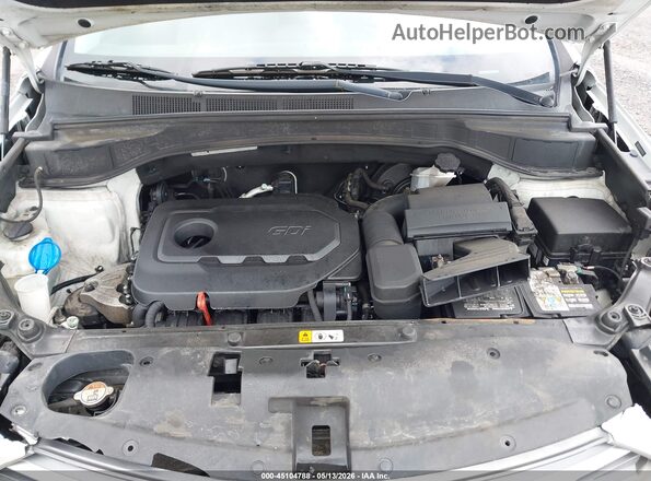 5NMZUDLB5JH078176 2018 HYUNDAI SANTA FE SPORT White Вид ззаду